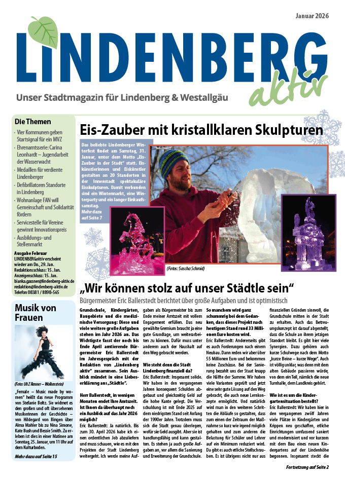 Lindenberg aktiv - Aktuelle Ausgabe